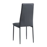 thumbnail of Albatros Esszimmerstühle RIMINI 6er Set, Grau - Edles Italienisches Design, Polsterstuhl Kunstleder-Bezug, Modern und Stilvoll am Esstisch