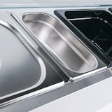 thumbnail of Vitrine réfrigérée sur socle avec vitre L 1600 mm 7 X GN 1/3 - Stalgast