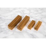 thumbnail of ECOLOMIQUE - 10 Pcs - Porte menu en bambou - 5,6 x 2 x 2 cm, idéal pour restaurants - ECO210BSIGN22