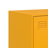 thumbnail of Helloshop26 - Buffet bahut commode armoire meuble de rangement organisateur cuisine salle de séjour salon jaune moutarde 67 x 39 x 02_0035696