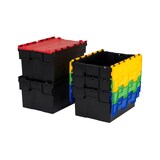 thumbnail of Bac navette gerbable et emboîtable bleu 63L - 60 x 40 x 36,5cm PROVOST