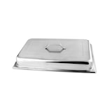 thumbnail of aro Set de 2 chafing dish / Chauffe-plats / AW-119 Twin, acier inoxydable, 60 x 35.5 x 30 cm, 6 récipients GN  2 couvercles
