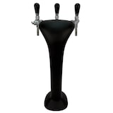 thumbnail of BieTal® Classic Cobra Schanksäule Zapfsäule 3-leitig 7mm schwarz & Schankhähne