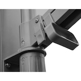 thumbnail of METRO Professional Guarda-sol 4 sombrinhas quadradas Tomoko, alumínio / poliéster, 4 x 4 m, proteção UV, repelente de água, branco / cinza