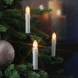 thumbnail of LED Weihnachtskerzen Lichterkette Weihnachtsbaum 30 Baumkerzen 11,6m Außen