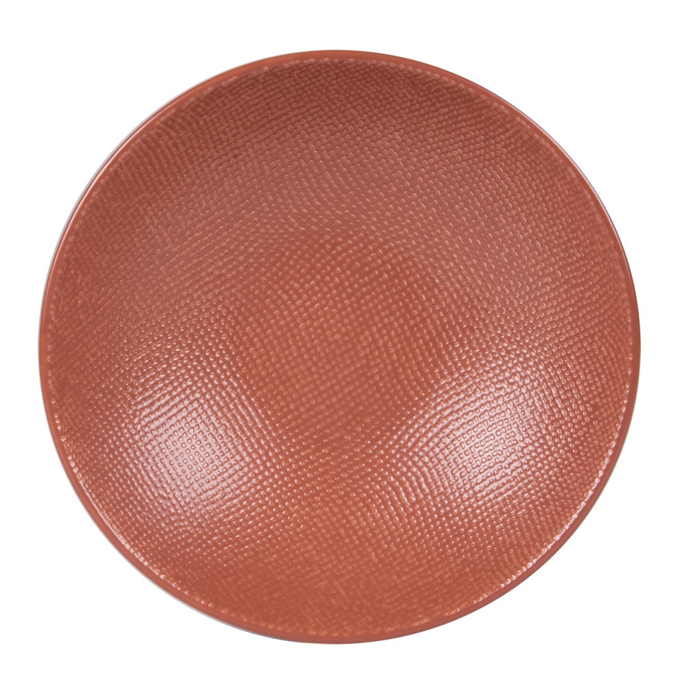 Suppenteller Vesuvio terra 19 cm x6 - 50 cl Orange Rund Steingut Table Passion