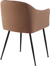 thumbnail of Esszimmerstuhl CILIS - Samt Braun 57x58x80 cm | Essstühle Esszimmerstühle Küchenstühle Wohnzimmerstühle