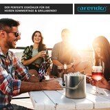 thumbnail of Arendo Eiseimer, Edelstahl, 1,3 l, doppelwandig, mit Deckel