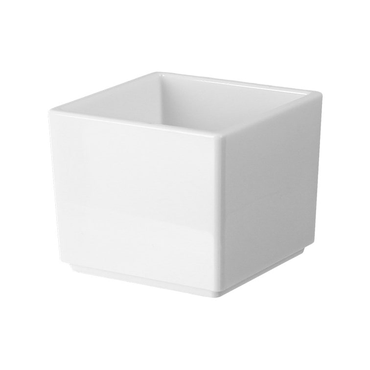 MONOUSO - SAN "Cube" Schüssel Probierschale Weiß 65ml (72 Stück)