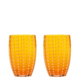 thumbnail of Zafferano Perle Gläser Set 1 - 6er-Set, bunte mundgeblasene Gläser, 32 cl, handgefertigt, Wasser/Cocktails