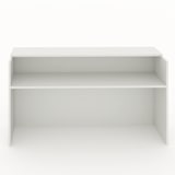 thumbnail of Oficit. Mostrador laminado blanco. Fácil de montar. Fabricado en España. Medidas: 200x50x105 (ancho x fondo x alto)