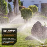 thumbnail of Brandson 2x Versenkregner - Rasensprinkler - Gartensprinkler Bewässerungssystem versenkbar - für Flächen bis 25 m2 - mit Schmutzsieb - frostsicher