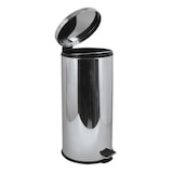 thumbnail of WellHome - Pattumiera da bagno 30L con pedale in acciaio inox Ø29x64,5 cm - PBA