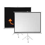 thumbnail of celexon basic line Stativleinwand 220 x 220cm,Leinwand Format 1:1, Heimkino Leinwand, Beamerleinwand,3D Leinwand,Full HD Leinwand, mobile Leinwand