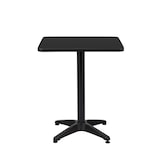 thumbnail of METRO PROFESSIONAL Mesa de exterior Gastro Narni, acero, 60 x 60 cm, cuadrada, negro