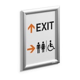 thumbnail of Klapprahmen Aluminium A4, 1 Stück, Art. Nr. 479623