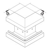 thumbnail of Tehalit Außeneck aus Grundprofil BRS651303 vws BRS6513039016