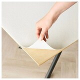 thumbnail of Protège table antidérapant blanc Rectangle 140 x 180 cm – Sous nappe antidérapant PVC