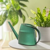 thumbnail of Scheurich Lilly 16, Gießkanne/Kanne aus Kunststoff Farbe: Clear Viridian, 31,06 cm Breite, 7,706 cm Tiefe, 16,5 cm hoch, 1,5 l Vol.