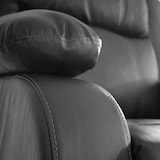 thumbnail of Sillón TV Sillón reclinable Sillón reclinable Lincoln, imitación de cuero ~ negro