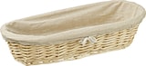 thumbnail of METRO PROFESSIONAL Cesto para pão, vime/algodão, 15 x 40 cm, oval, natural