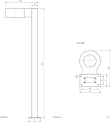 thumbnail of EVN Lichttechnik LED-Wegeleuchte WLU65081602
