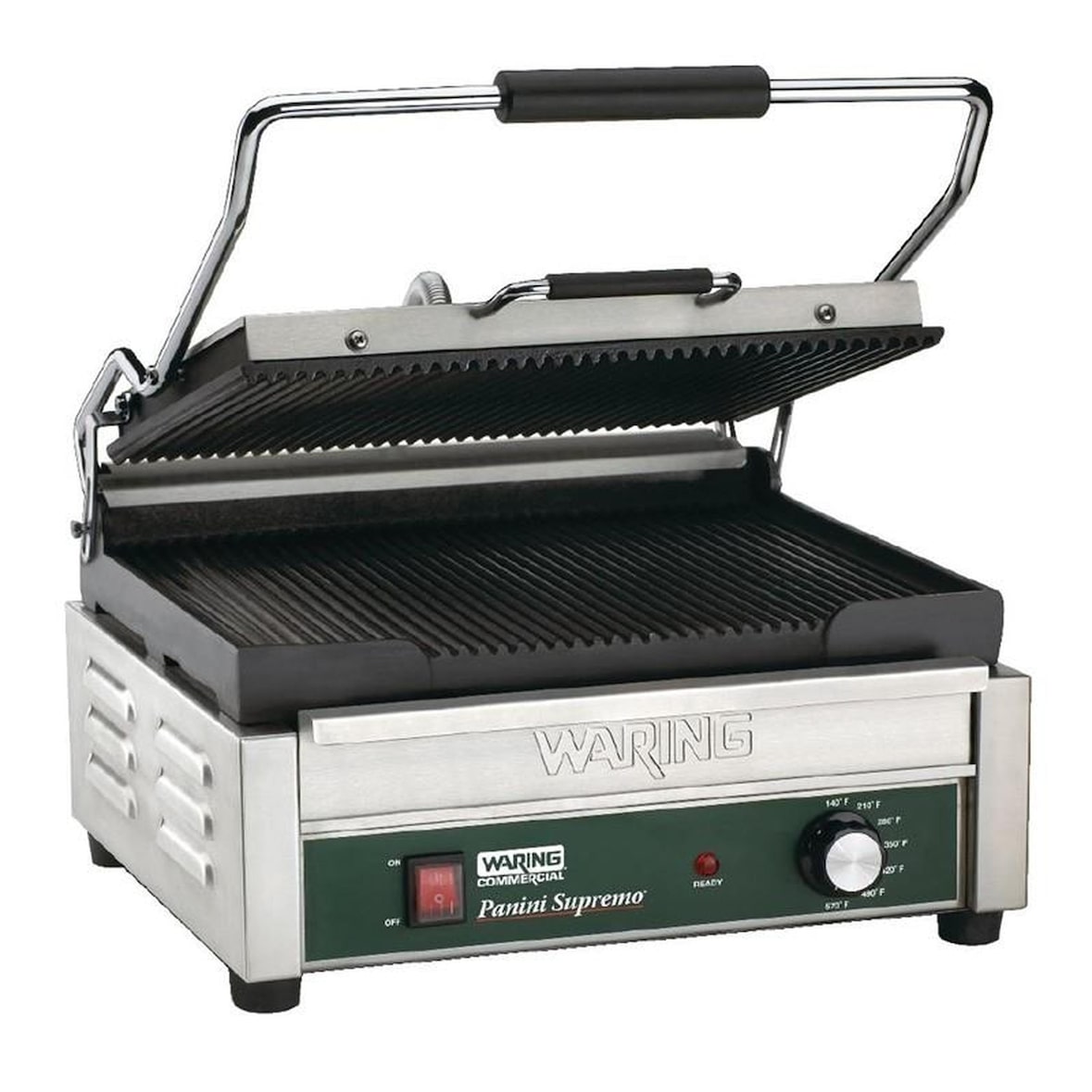 Waring großer Kontaktgrill WPG250K - gerillt - Grill - 24,1(H)x40,6(B)x44,5(T)cm