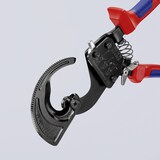 thumbnail of KNIPEX Kabelschaar, mechanisch éénhandig, Ø32mm, 240mm², L250mm, geïsoleerd, geschikt