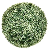 thumbnail of Kunststruik HWC-L77, buxus bol decoratieve plant buxus bol kunstplant buxus, buiten Ø 55cm ~ wit