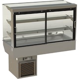 thumbnail of HAGOLA Showcase "Lillehammer" eckig, für 2 Kuchenbleche, 3 Auslagen.  1330x710/200+410mmx592 (BxHxT)  steckerfertig mit Transporthalterung