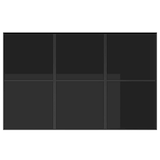 thumbnail of vidaXL Garten Essgruppe 7 pcs Schwarz Stahl