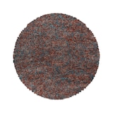 thumbnail of Carpetsale24 Runder Hochflor Teppich Ø 80 cm Terrakotta – Shaggy, Flauschig & Pflegeleicht, Meliert, Jute-Rücken für kleine Räume & Eingangsbereich