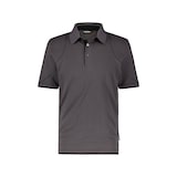 thumbnail of DASSY® Orbital Poloshirt, D-FX Flex, 97% Baumwolle Piqué, Strickkragen, Firmenveredelung, Art. 710011 anthrazitgrau/schwarz 3XL