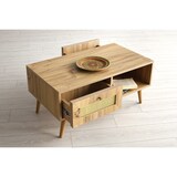 thumbnail of Skye Decor, Sidyma- Sidyma KLN, eichenfarbig, Couchtische, 45x97x55 cm, 100% Melaminbeschichtete Partikelplatte