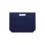 thumbnail of MONOUSO - Vliesstofftasche Gestanzten Griffen Marinblau 34+8x26cm (200 Stück)