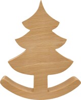 thumbnail of Weihnachtsdeko Tischdeko Schaukel-Pferd, Stern, Baum o. 3er-Set Buche Geölt V-40.11-21