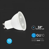 thumbnail of 10 x LED GU10 Lampe 5 Watt | Abstrahlwinkel 38°|Ø50mm|Neutralweiß|380 Lumen