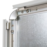 thumbnail of tectake Panneau publicitaire double face A1 avec base lestable - gris - 400981