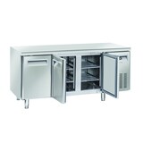 thumbnail of Cool Head tavolo congelatore, acciaio inox, 1800x600x850mm, ripiani regolabili, acciaio