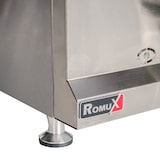 thumbnail of Romux® Friteuse À Gaz Naturel Professionnelle 14 Litres Simple de Table | Friteuse en Acier Inoxydable avec Robinet de Vidange 7500 W