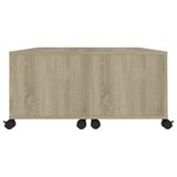 thumbnail of vidaXL Couchtisch Sonoma-Eiche 75x75x38 cm Holzwerkstoff