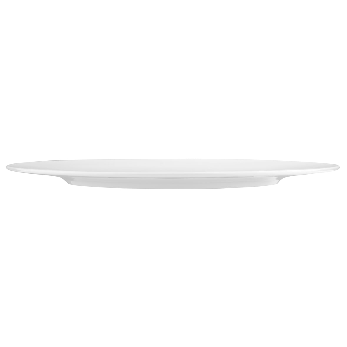 Seltmann Set 4 Sottopiatti piani 33 cm M5380 della linea Coup Fine Dining Hotel in porcellana dura di color bianco senza decoro