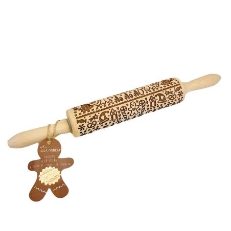 Rouleau Empreintes Bonhomme de Pain d’Epices 39cm