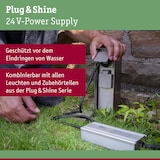 thumbnail of Paulmann Plug & Shine Einspeisung 230/24V DC IP67 230/24V 150VA Silber 98850