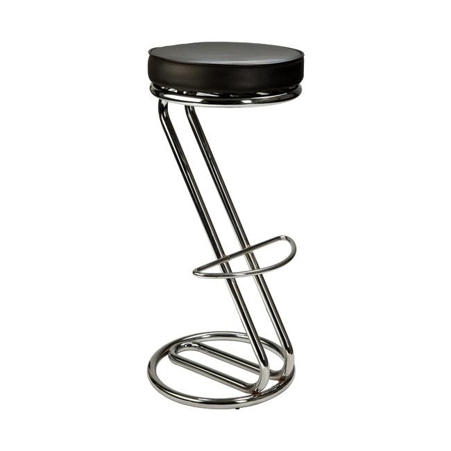 Tabouret de bar "Zeta" - Noir -