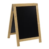 thumbnail of Securit® Stoepbord "Nature" - Naturel - Hout met natuurlijke rustieke afwerking - 55x85cm
