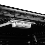 thumbnail of tectake Armadietto da giardino in rattan Monza, struttura in alluminio, 4 scomparti  Nero