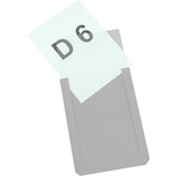 thumbnail of Sichttasche Magnet 9218-02952-00 A6 transparent 10 Stück