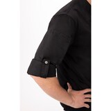 thumbnail of Chef Works® HARTFORD Kochjacke der Essential & Urban Collection - COOL VENT™, Reißverschluß, Schwarz Gr. XS