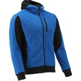 thumbnail of Sweat à capuche polaire, sweat à capuche avec fermeture éclair SARNA taille XXL bleu-noir